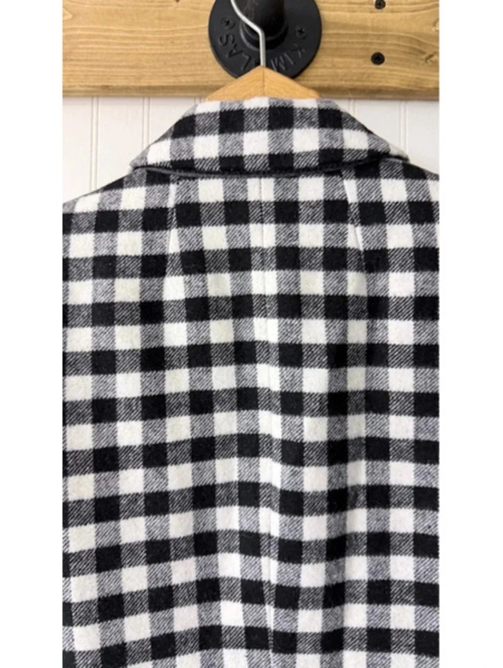 J Crew one button blazer buffalo check new size 6 wool